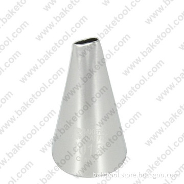 Stainless steel304 Cake Icing Small Petal Nozzle #101S